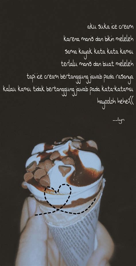 Kata Kata Tentang Es Krim Chika Ciku