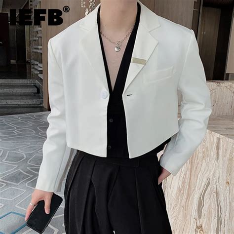 Мужской тонкий пиджак IEFB 9C2536 | AliExpress