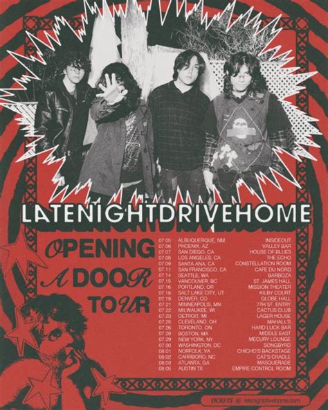 Late Night Drive Home Tour Poster In Late Night Drives Night