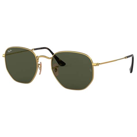 Óculos De Sol Ray Ban 3548n Dourado Ray Ban Wells