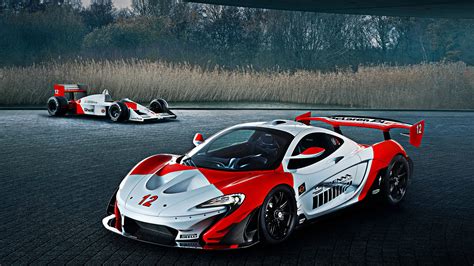 McLaren P1 GTR, McLaren F1, car, vehicle, race cars HD Wallpaper