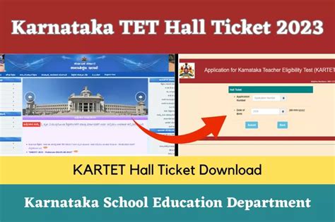 Karnataka Tet Hall Ticket 2023 Jnyanabhandar