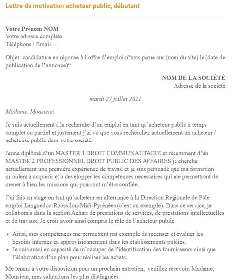 Lettre De Motivation Ma On Lettre De Motivation Pour Un Emploi D