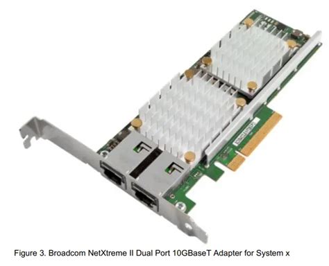 Lenovo Broadcom Netxtreme X Gbe Baset Adapter For System X User Guide