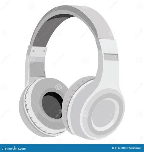 Headphones Stock Illustration Illustration Of Equipment 61894818