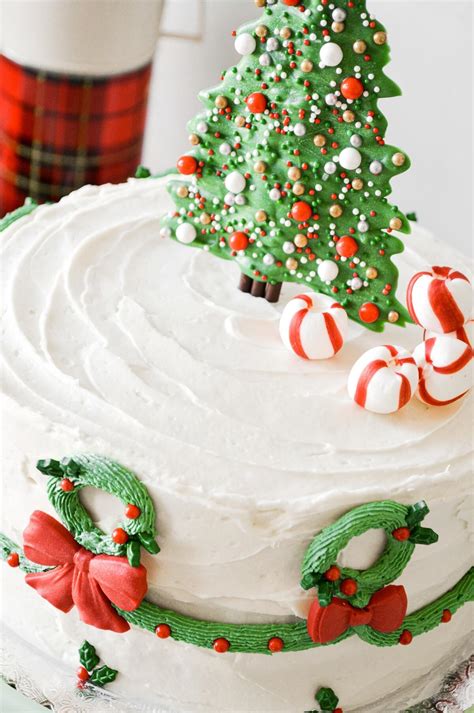 Christmas Tree Birthday Cake Lambeth Style Cake, But Make It A