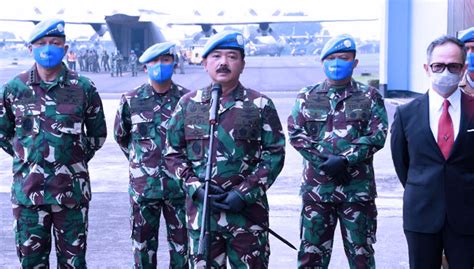 Panglima Tni Lepas Jenazah Prajurit Yang Gugur Di Kongo Times Indonesia