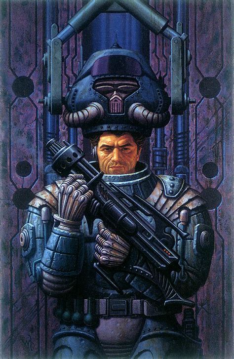 Starship Troopers 1990s book cover illustration – Dangerous Universe