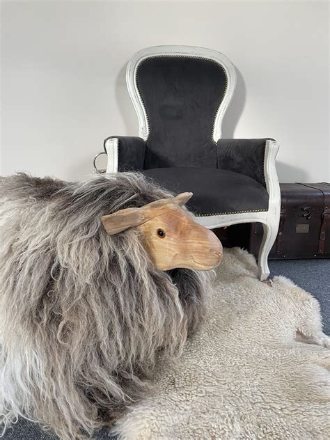 Harri Footstool Bertie Welsh Organic Tannery Welsh Organic Tannery