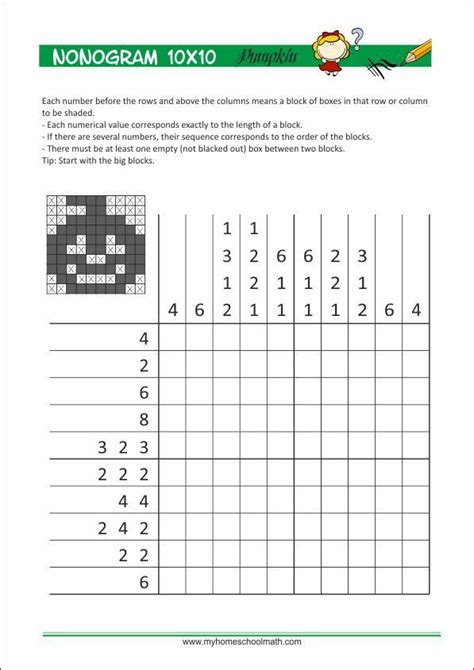 Nonogram Puzzle - Picture logic puzzles for kids | Logic puzzles, Logic ...