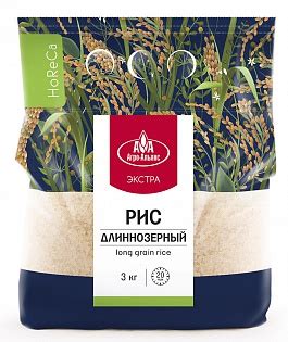 Элитный длиннозерный рис HoReCa Агро-Альянс | Мир Круп