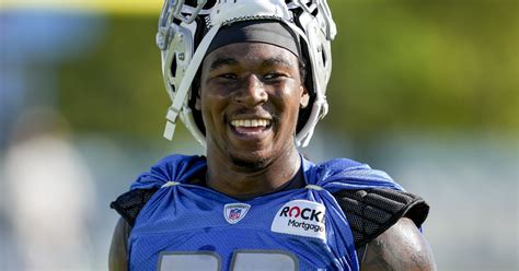 Lions Rb Jamaal Williams Showing New Side Of Himself As A Leader