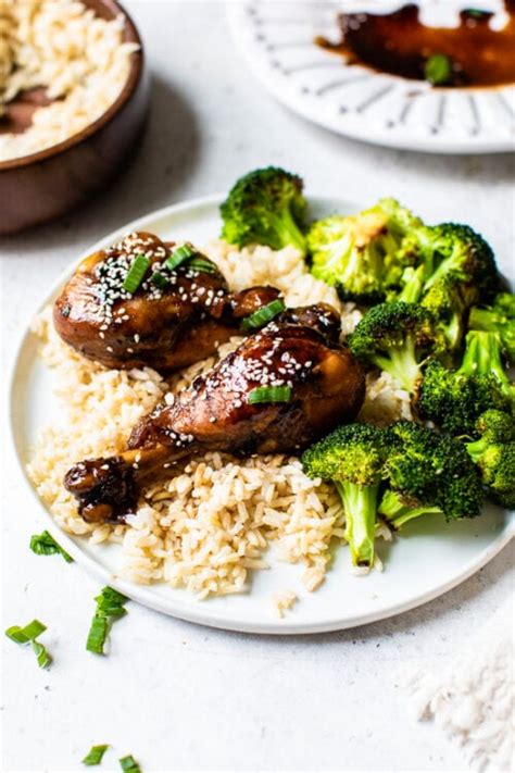 Asian Glazed Chicken Drumsticks Skinnytaste