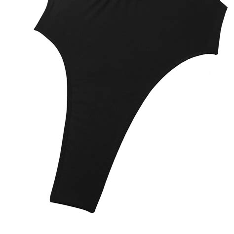 One Piece High Cut Leotard Bodysuit Sexy Women Open Bust Swimwear Lingerie Thong Ebay