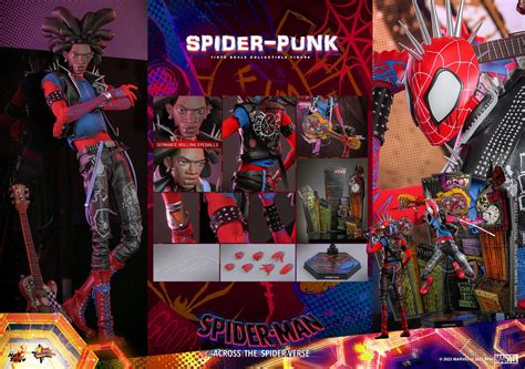 Hot Toys Reveals Spider Punk Action Figure From SPIDER MAN ACROSS THE SPIDER VERSE GeekTyrant