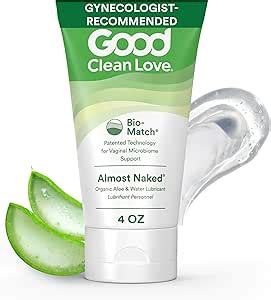 Amazon Good Clean Love Almost Naked Water Based Lube Personal Lubricant With Organic Aloe