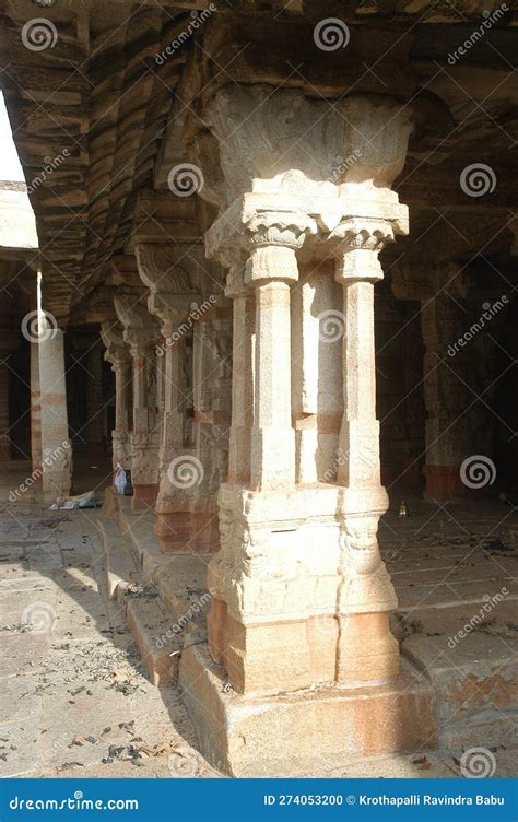 Interior of Indian Hindu Temple India Stock Photo - Image of decoration ...