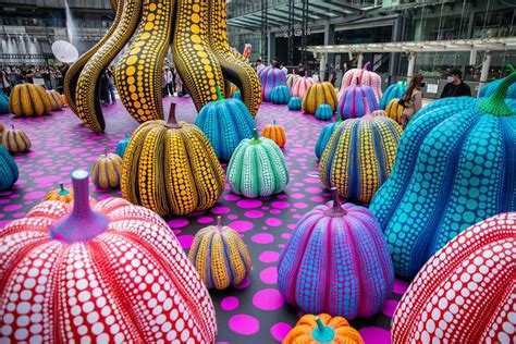 Yayoi Kusamas Dotted Pumpkins Have Arrived In Bangkok Thanks To Louis