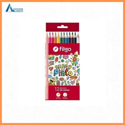 Lapiz Colores Largo Filgo X 12 U Addoumie Labath