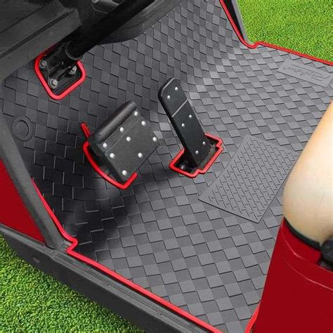 Roykaw Golf Cart Mat Full Coverage Floor Liner For Ezgo Txt Up