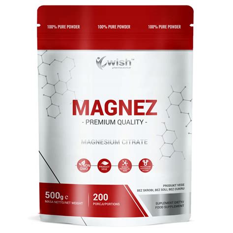 Magnez W Proszku Cytrynian Magnezy Dla Wegan 0 5kg 7765191081 Allegro Pl