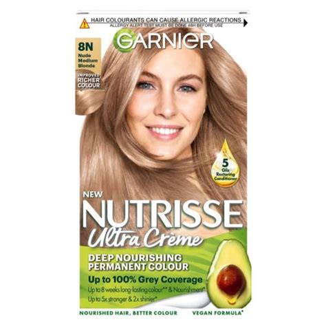 Nutrisse N Nude Medium Blonde Permanent Hair Dye
