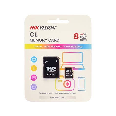 MEMORIA MICRO SD HIKVISION 8GB CLASE 10 CYA