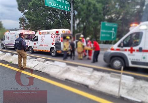 Suman Tres Las Personas Que Perdieron La Vida Por Volcadura En La Tlaxcala Apizaco Cuarto De