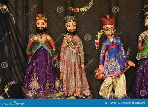 Kathputli Puppet Rajasthan stock image. Image of culture - 115941197