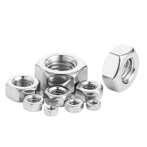 10 Pieces Lot 304 Stainless Steel Hexagonal Hexagonal Nut M2 M2 5 M3 M3