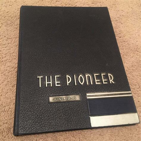 vtg 1936 pioneer john harris high school yearbook - Elementary & High ...