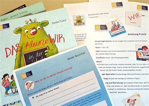 „Wir gemeinsam Klasse“: Pädagogisches Material zum Lesepass 2024 - BhW GmbH