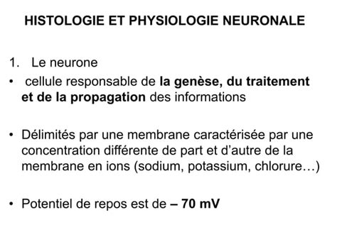 Anatomie Et Physiologie Du Syst Me Nerveux Copie Ppt