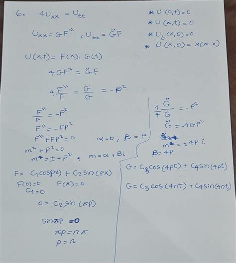 [Solved]: Wave Equation problem... I solved it but