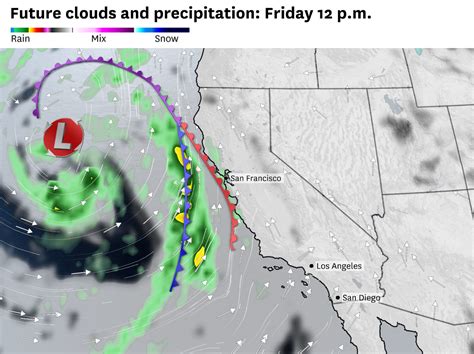 Bay Area weather: Storms to bring heavy rain, strong winds