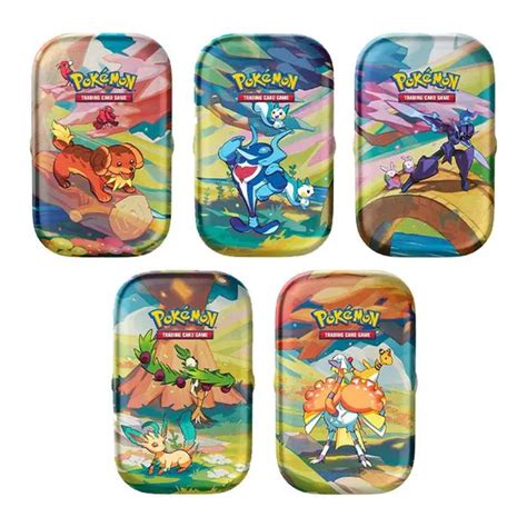 POKÉMON VIBRANT PALDEA MINI TINS MODÈLE ALÉATOIRE ANGLAIS