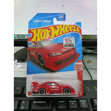Jual Hot Wheels LB SUPER SILHOUETTE NISSAN SILVIA S LIBERTY WALK LBWK RED EDITION MERAH FS