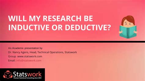 Will My Research Be Inductive Or Deductive Research Methodology