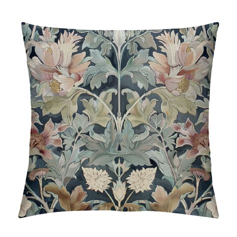 Bciig William Morris Cushion Covers Original Design Velvet Pillow Case