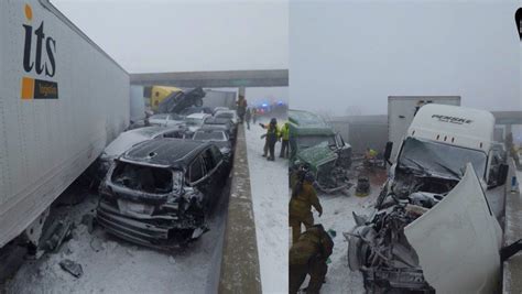 Police 4 Dead Multiple Injured In 46 Car Pileup On Ohio Interstate