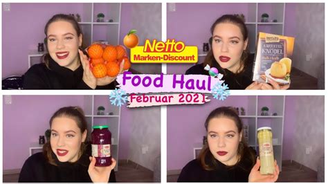 FOOD HAUL NETTO AlinaBerry YouTube