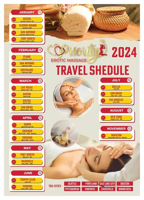 Travel schedule 2024 | Freelancer