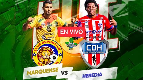 Marquense vs Heredia EN VIVO Clasificación a 4tos de Final Vuelta