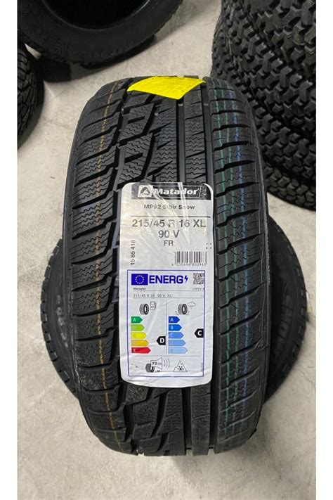 Matador 215/45 R16 90v Xl Mp92 Sibir Snow (4 ADET FİYATIDIR-2020 ÜRETİM ...
