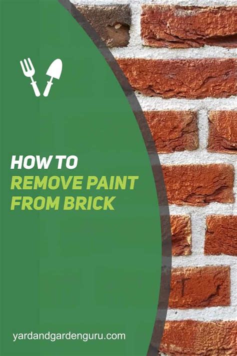 How To Remove Paint From Brick