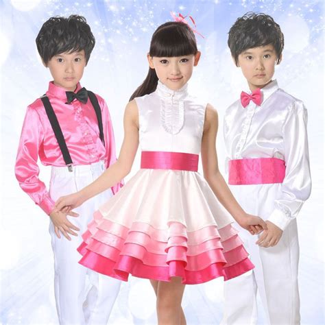 New Children's Choir School Choir Clothes Clothing Costume Costumes Secondary School Students ...