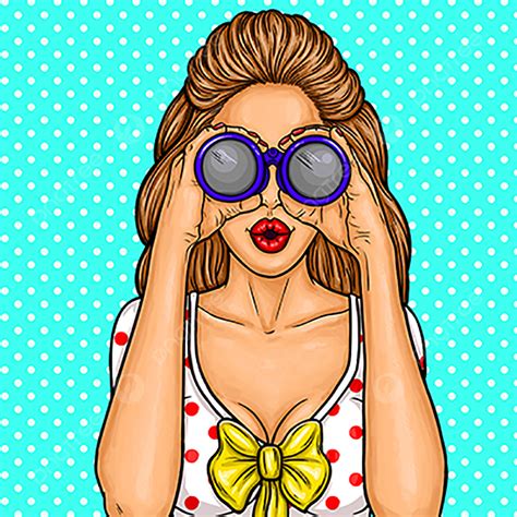 Pop Art Illustration Vector Png Images Vector Pop Art Illustration Of A Young Sexy Girl