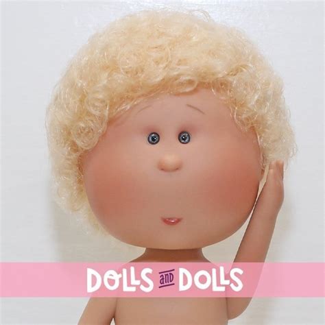 Poupée Nines d Onil 30 cm Mio blonde aux cheveux bouclés Sans