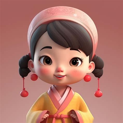 Images de Fille Chinoise 3d Téléchargement gratuit sur Freepik