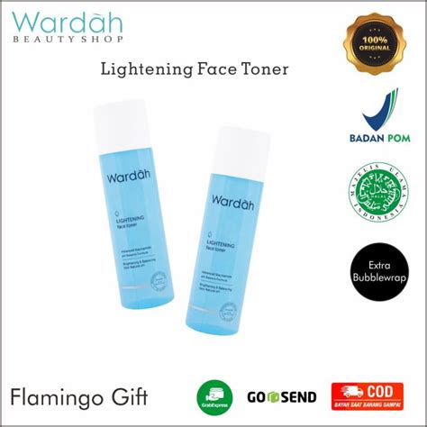 Wardah Lightening Face Toner 125 Ml Hydrating Toner Dengan Formula Ph